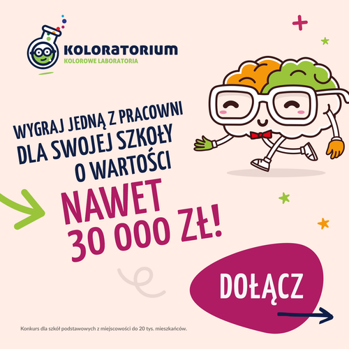  „Koloratorium” pełne naukowych wyzwań i atrakcyjnych nagród! Ruszyła nowa edycja programu społecznego dla szkół z całej Polski